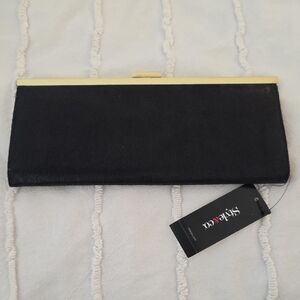 Style & Co. Black Clutch Bag- New With Tag